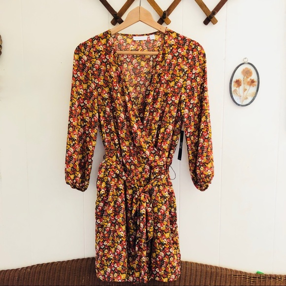 New York & Company Pants - NWT • Boho Liberty Print Romper